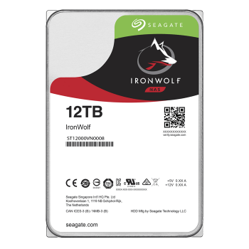 12TB SEAGATE IRONWOLF 7200 256M NAS ST12000VN0008