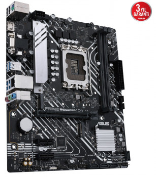 ASUS PRIME B660M-K D4 DDR4 5333(OC) M.2  mATX 1700p