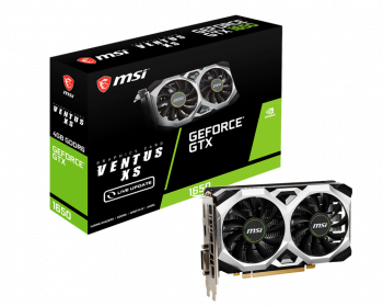 MSI GTX 1650 D6 VENTUS XS V1 4G DP DVI HDMI 128Bit