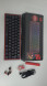 REDRAGON FiZZ RGB BLACK WIRED KEYBOARD RED(OUTLET)